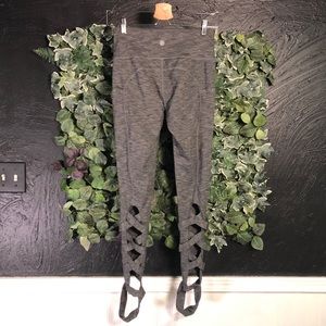 Athleta Stirrup Heathered Yoga Tight